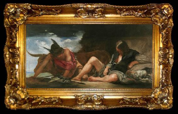 framed  Diego Velazquez Mercury and Argus (df01), ta009-2